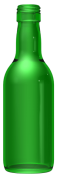 Empty wine bottle BD 18,7 CL