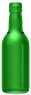 Empty wine bottle BD 18,7 CL