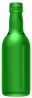 Empty wine bottle BD 18,7 CL