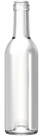 Empty wine bottle BD 37,5 CL