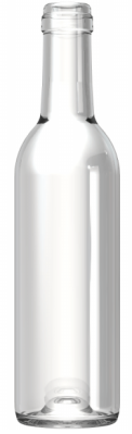Empty wine bottle BD 37,5 CL