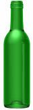 Empty wine bottle BD 37,5 CL