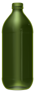Glass bottle OIL 1 L PP 35