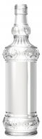 Glass spirit & liquor bottle LAUREL 75 CL