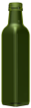 Glass bottle for oil SQUARE 25 CL H BVP