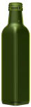 Glass bottle for oil SQUARE 25 CL H BVP