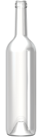 Botella de vidrio para vino BD STILUS 75 CL (750 ml)