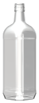 Glass bottle SQUARE 1 L H BVP