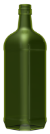 Glass bottle SQUARE 1 L H BVP