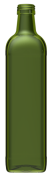 Glass bottle for oil SQUARE 75 CL H BVP