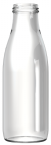 Glass juice bottle FRESCOR 75 CL