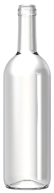 Empty wine bottle BD VIVA NATURA 75 CL