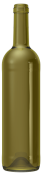 Empty wine bottle BD LUX NATURA 75 CL