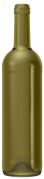 Empty wine bottle BD LUX NATURA 75 CL