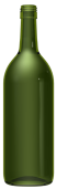 Empty wine bottle BD NATURA 1 L BVS