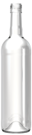 Empty wine bottle BD LUX NATURA BVS 75 CL