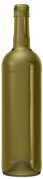 Empty wine bottle BD LUX NATURA BVS 75 CL