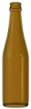 Glass beer bottle APOLO 33 CL