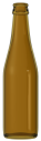 Glass beer bottle APOLO 33 CL