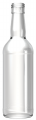 Glass spirit & liquor bottle RHUM 50 CL BVP