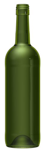 Empty wine bottle BD NOVA NATURA 75 CL BVS