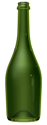 Cider & Sparkling Wine Bottle CLAUDIA 75 CL