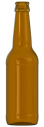 Glass beer bottle ABBEY 33 CL
