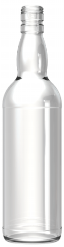Glass spirit & liquor bottle SCOTCH 70 CL