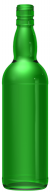 Glass spirit & liquor bottle SCOTCH 70 CL