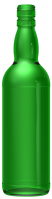 Glass spirit & liquor bottle SCOTCH 70 CL