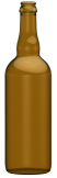Returnable Glass beer bottle BRASSEUR 75 CL RET