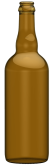 Returnable Glass beer bottle BRASSEUR 75 CL RET