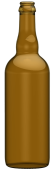 Botella de vidrio para cerveza BRASSEUR 75 CL RET