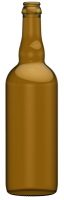 Returnable Glass beer bottle BRASSEUR 75 CL RET