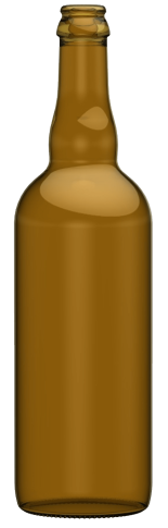 Returnable Glass beer bottle BRASSEUR 75 CL RET