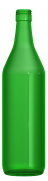 Empty wine bottle NYMERIA 1L