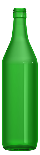 Empty wine bottle NYMERIA 1L