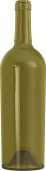 Empty wine bottle BD ANTIQUE 75 CL