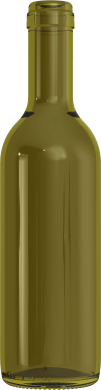 Empty wine bottle BD 37,5 CL (375 ml)