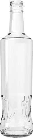 Glass spirit & liquor bottle ROYAL 70 CL
