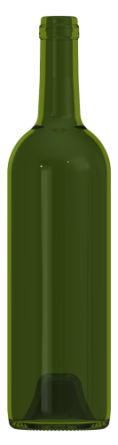 Empty wine bottle BD TRADITION NATURA 75 CL