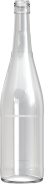 Empty wine bottle RHIN ART 75 CL BVS