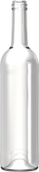 Empty wine bottle BD LUSA NATURA 75 CL