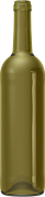 Empty wine bottle BD LUSA NATURA 75 CL