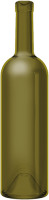 Empty wine bottle BD EUROPE 75 CL