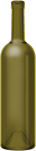 Empty wine bottle BD EUROPE 75 CL