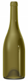 Empty wine bottle BG REGAIN 75 CL
