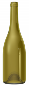 Empty wine bottle BG REGAIN 75 CL