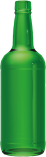Empty wine bottle PORTOGALLO 75 CL
