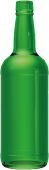 Empty wine bottle PORTOGALLO 75 CL